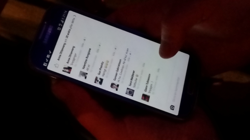 mobilen är inte gjord för reklam